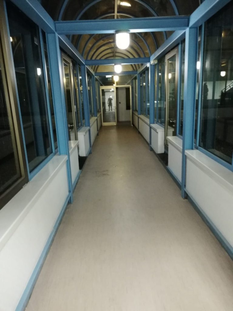 Nachts im Hürth-Park – Wenn Maler durch die Passage spuken