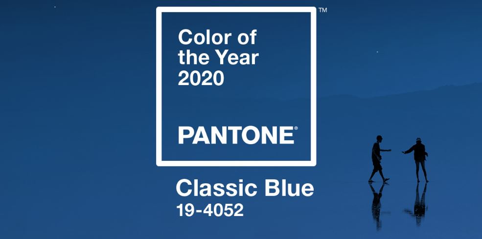 Pantone Farbe des Jahres 2020 Classic Blue